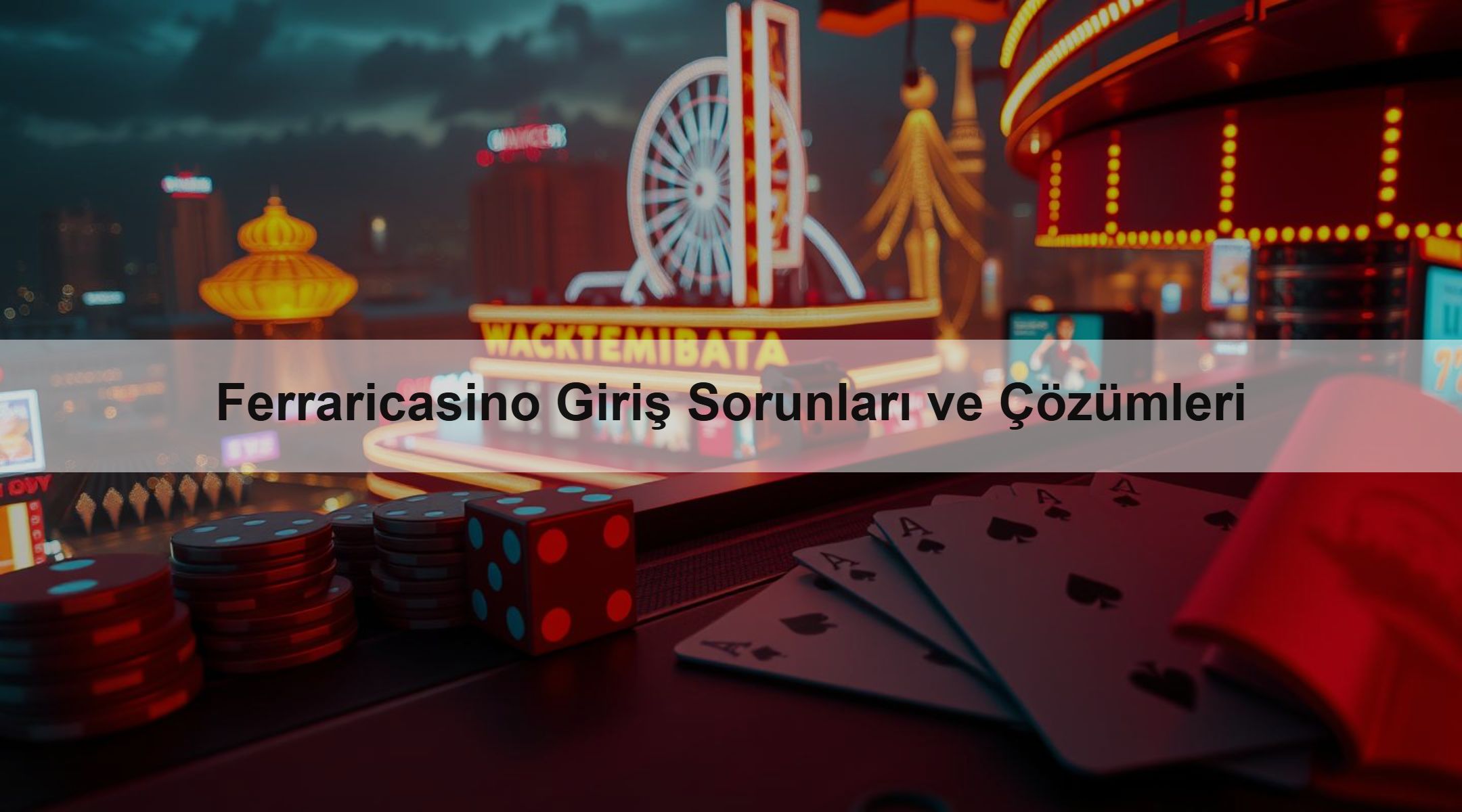 Ferraricasino Giriş Sorunları ve Çözümleri