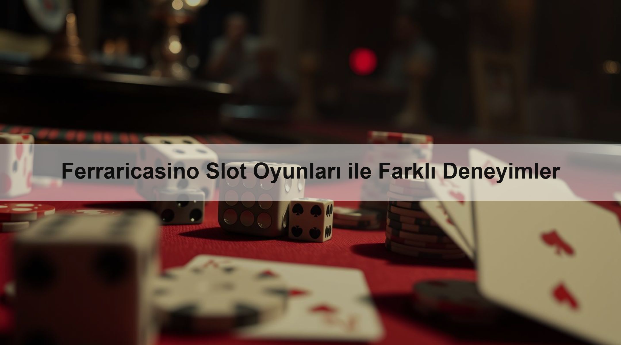 Ferraricasino Slot Oyunları ile Farklı Deneyimler